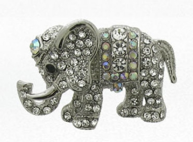 ELEPHANT BROOCH