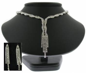 FANCY STYLE DIAMANTE CRYSTAL SET