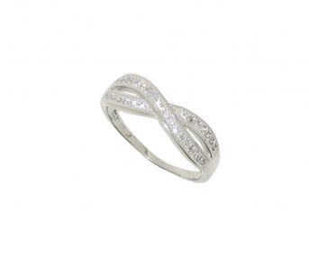 STERLING SILVER CZ RING