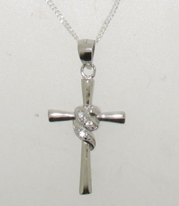 STERLING SILVER CROSS