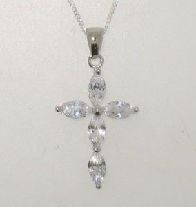 STERLING SILVER CROSS