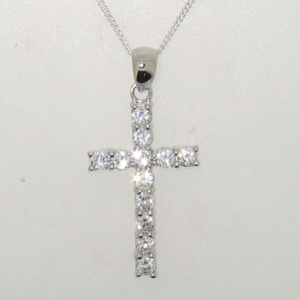 STERLING SILVER CROSS