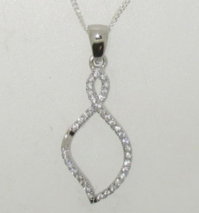 STERLING SILVER PENDANT.