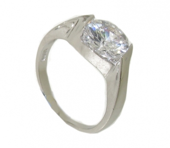 CZ SOLITAIRE RING