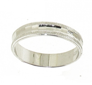 925 WEDDING BAND RING.