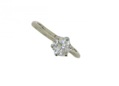 STERLING SILVER CZ RING