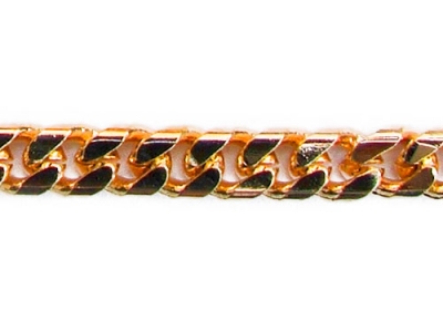 DIAMOND CUT CURB CHAIN.