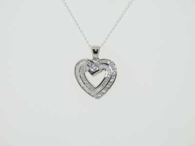 925 STERLING SILVER HEART PENDANT