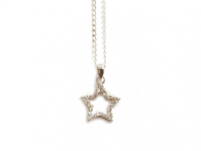 925 SILVER STAR PENDANT..