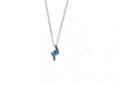 925 STERLING CZ PENDANT.