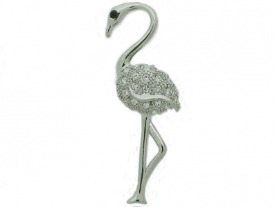 STORK BROOCH (TIE TACK)