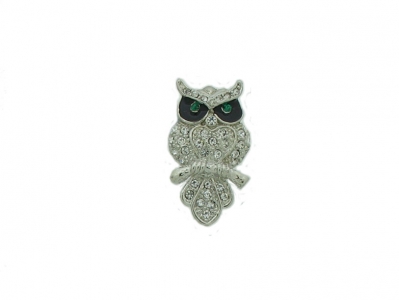 OWL BROOCH (TIE TACK)