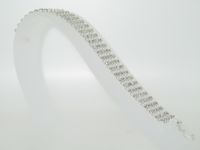 DIAMANTE CRYSTAL BRACELET.