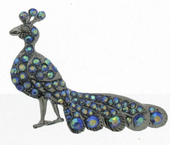 PEACOCK BROOCH