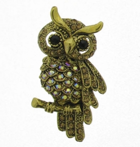 OWL BROOCH