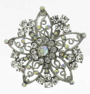 FLOWER STYLE BROOCH