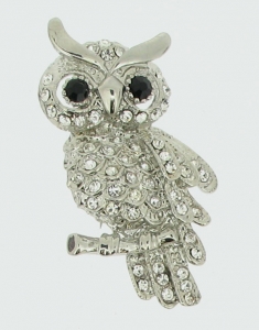 OWL BROOCH