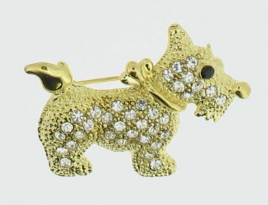 SCOTTIE BROOCH