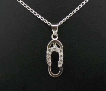 925 CZ PENDANT + CHAIN